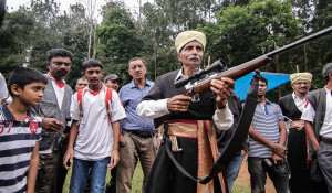 A Kodava shooting competition. Credit: Shawn Sebastian and Tejasvi Dantuluri