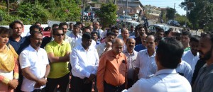 Tributes were paid in Madikeri on Friday to the martyrs of Pulwama. 