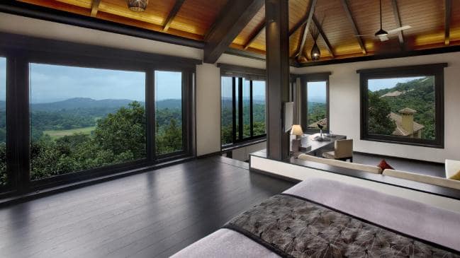 A guestroom at the Taj Madikeri